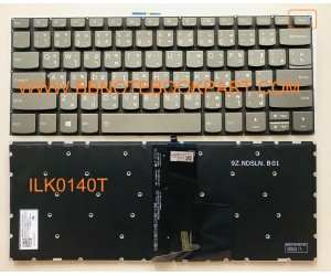 IBM Lenovo Keyboard คีย์บอร์ด  YOGA 520-14  520-14IKB  / 720-15  720-15IKB  330S-14 330S-14IK 330S-14IKB 330S-14AST 120S-14IAP 320-14 520-14IKB 7000-14IKBR V330-14 V330-14IKB  ภาษาไทย อังกฤษ  (มุมขวาบนเป็นปุ่ม Delete)    ไม่มีไฟ Back light